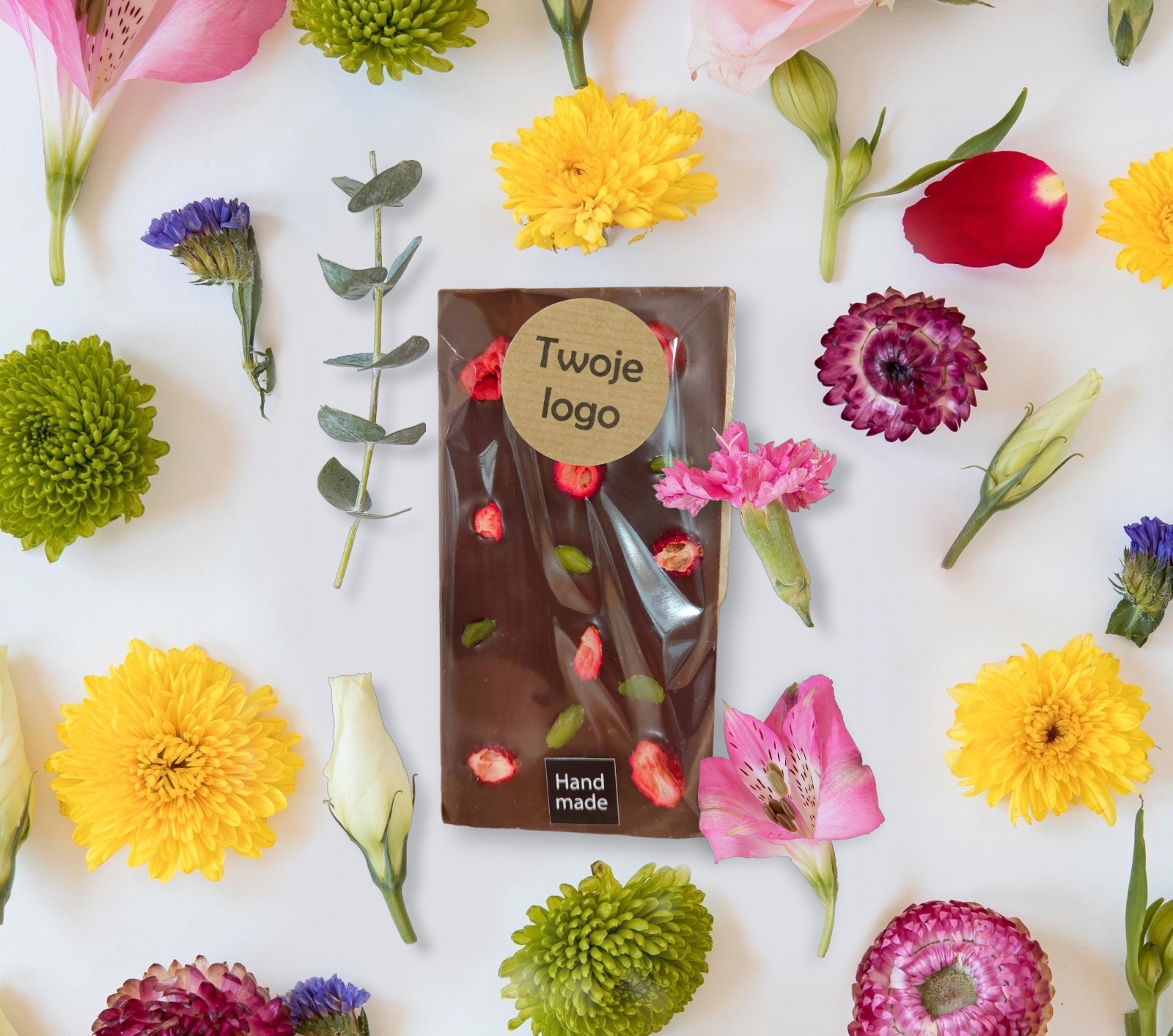 Branding – sweets with logo